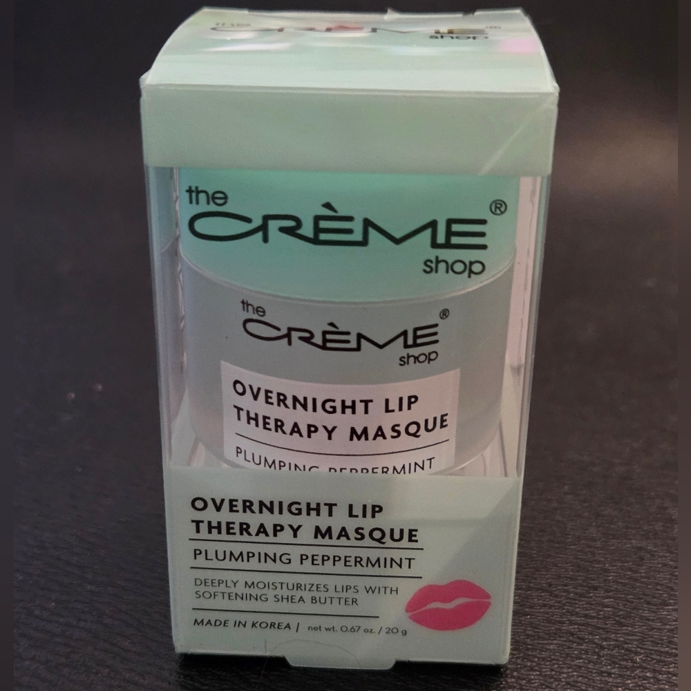 🎁The Creme Shop Overnight Lip Therapy Masque - Plumping Peppermint